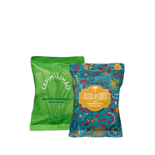 Combo Sabonetes Água de Coco e Capim Limão